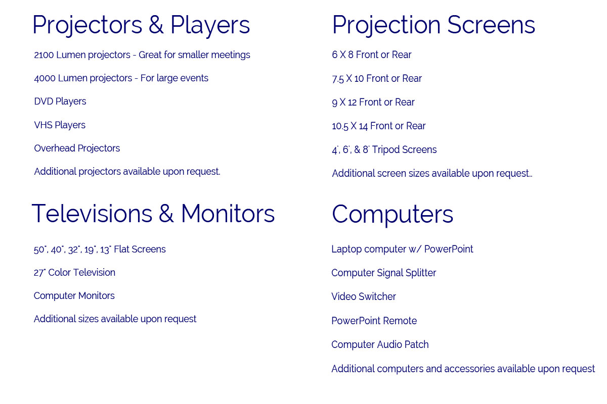 Indianapolis Audio Visual AMS Entertainment and Audio Visual